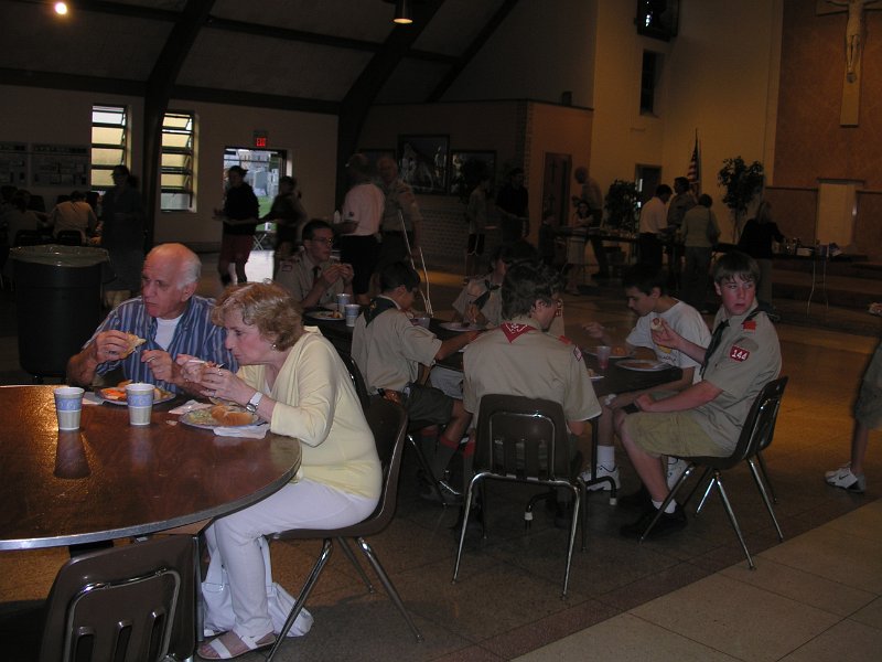 Hot dog dinner-Ricket's Glen camping trip 010.jpg
